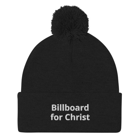 Billboard for Christ Pom-Pom Beanie