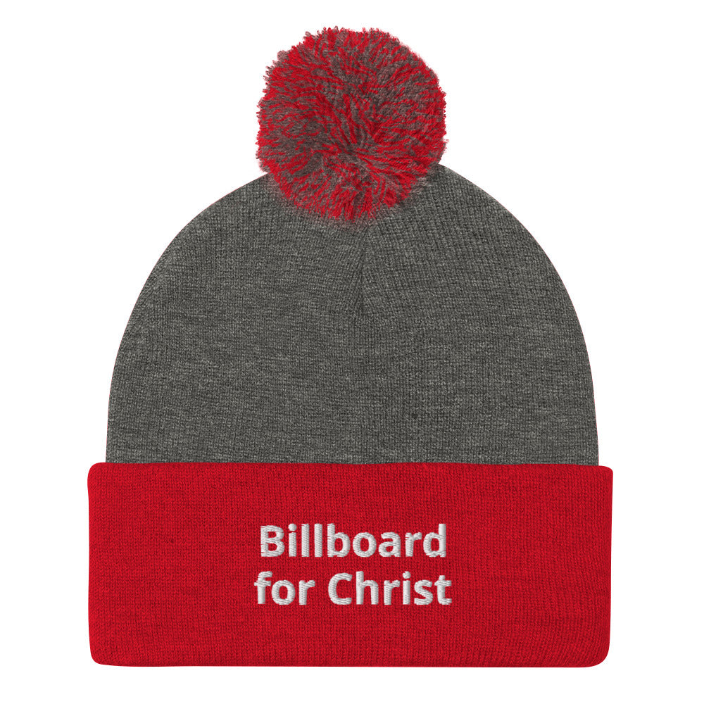 Billboard for Christ Pom-Pom Beanie