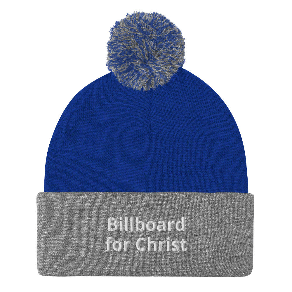 Billboard for Christ Pom-Pom Beanie