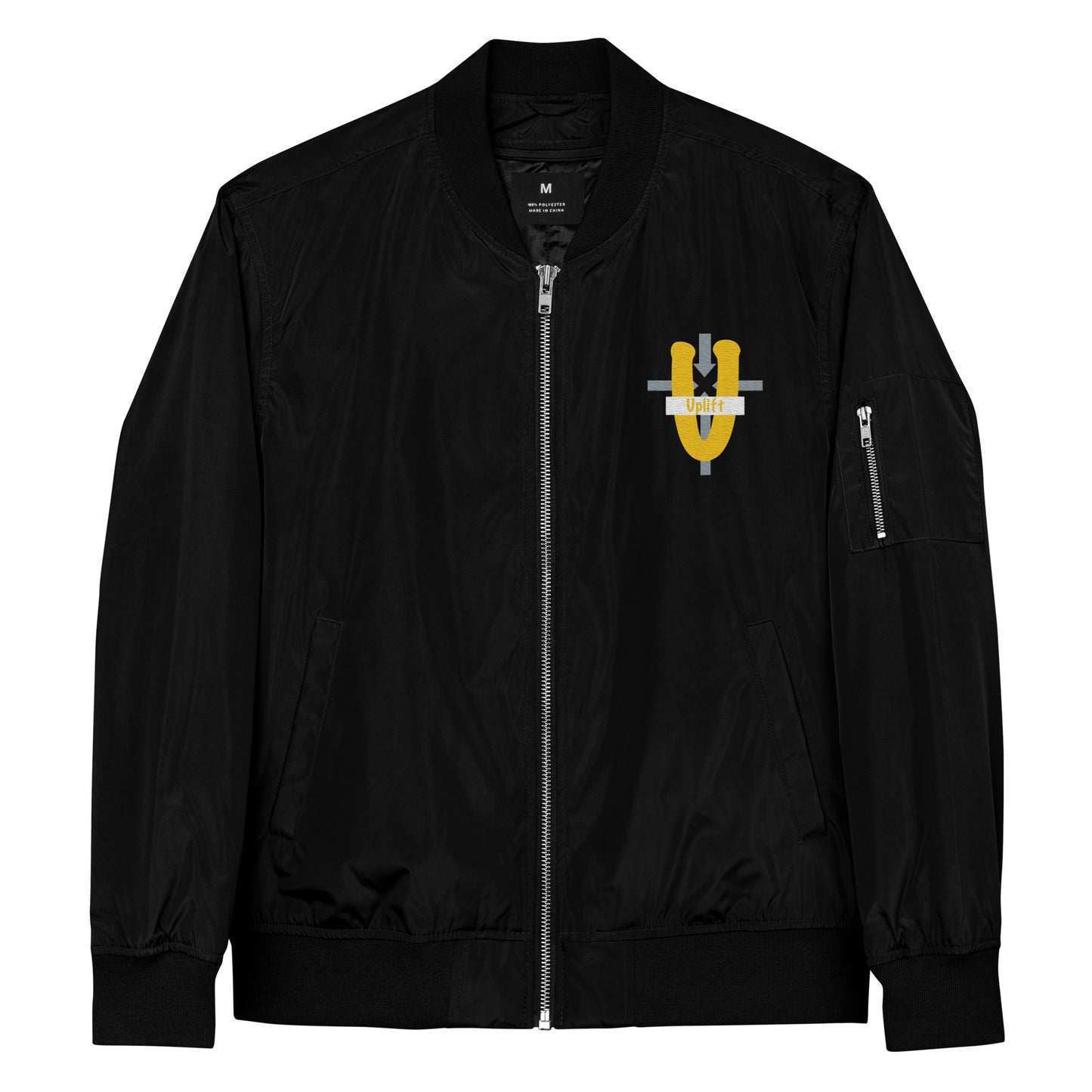 Billboard for Christ Premium recycled bomber jacket